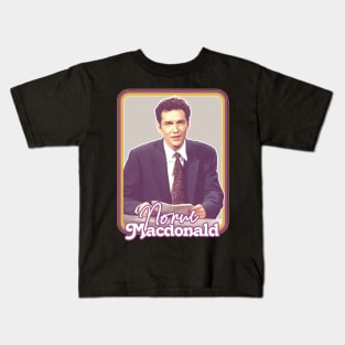 Norm Macdonald // Retro-Style Fan Art Design Kids T-Shirt